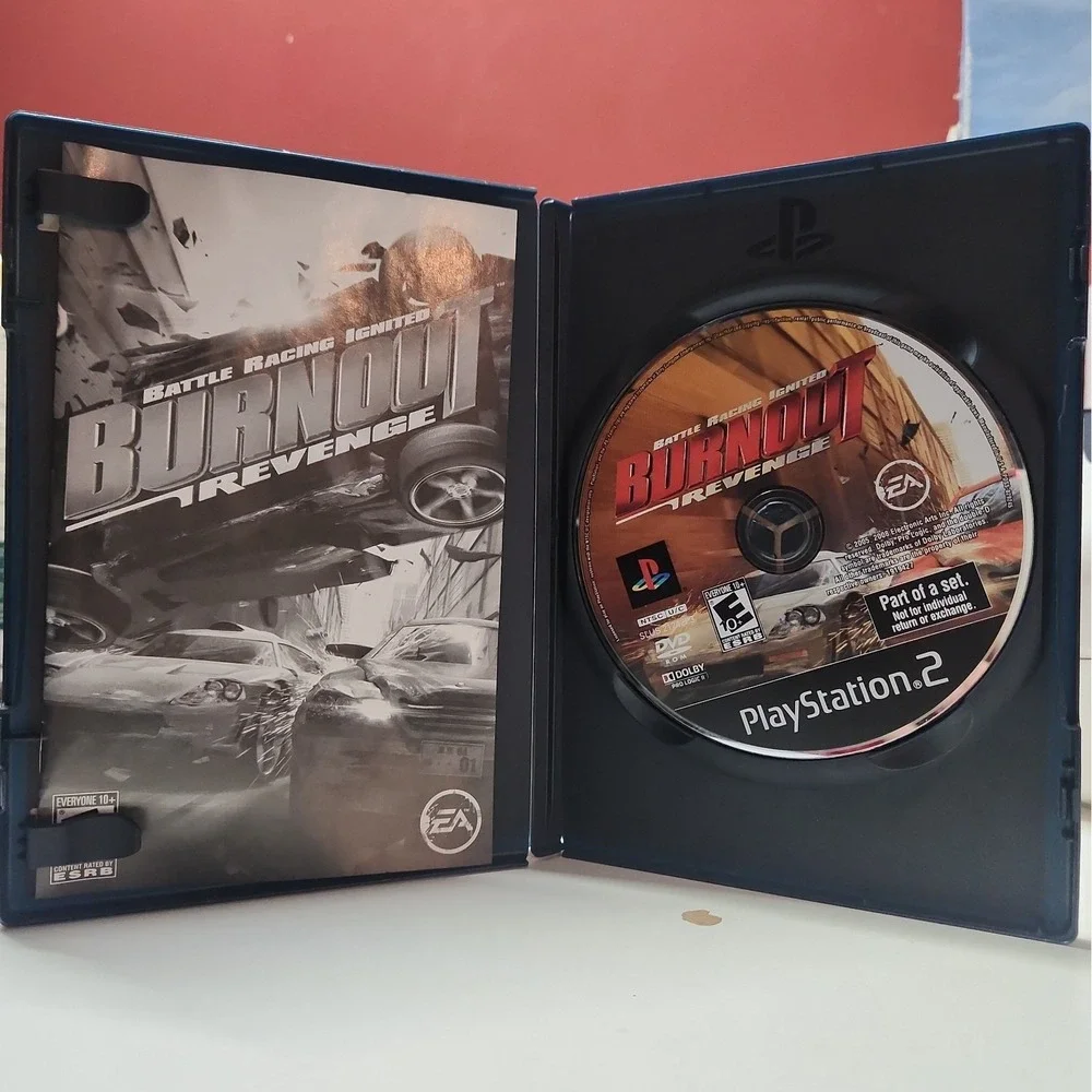 Burnout Revenge (PlayStation 2 Ps2) VGC Black Label CIB Complete & Tested